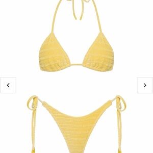 Triangl Swimwear Yellow Bikini